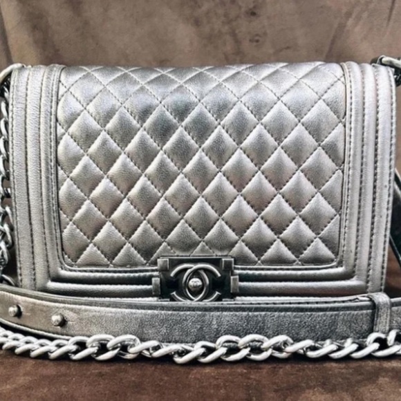Rare & authentic Chanel Le Boy Bag - Picture 1 of 5